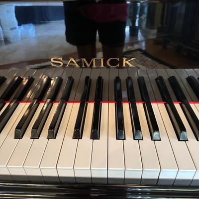 Samick baby grand piano