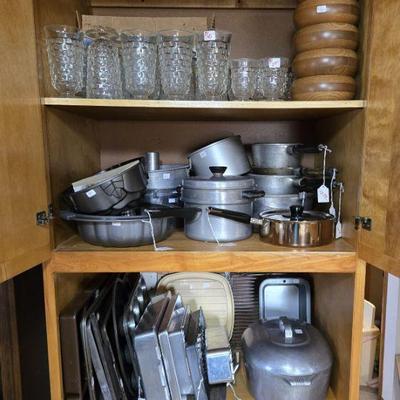 Aluminum Wagner Ware Pots and Pans