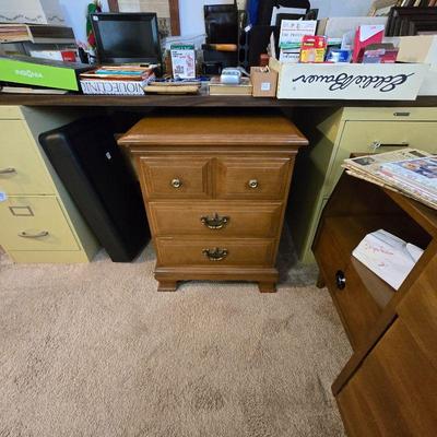 Vintage Maple Nightstand