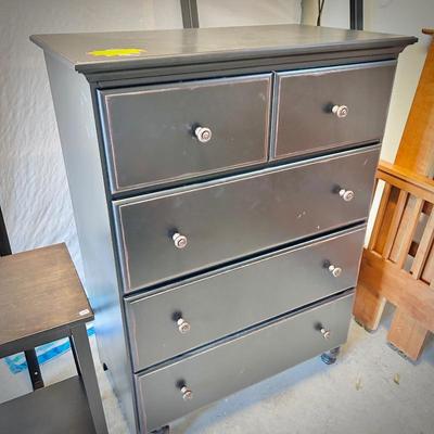 Black dresser