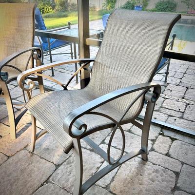 2 patio chairs