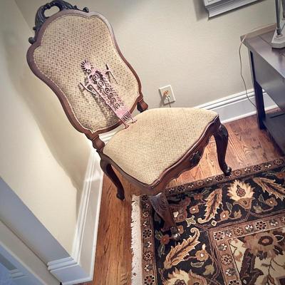 One of two Henredon chairs