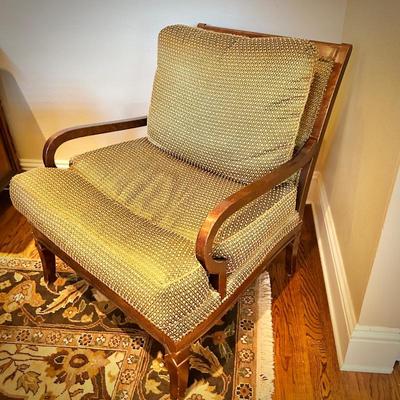 One of two Robb & Stucky armchairs