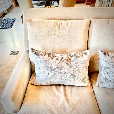 Lee Industries off-white Lawson sofa