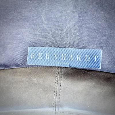 Bernhardt leather loveseat 