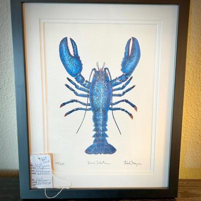 Nick Mayer "Blue Lobster"