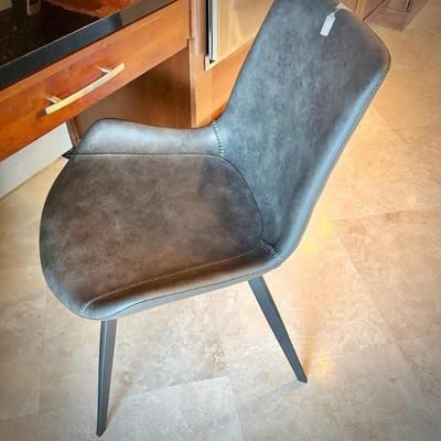 Scan Design chairs - two 30" bar stools and a desk chair
