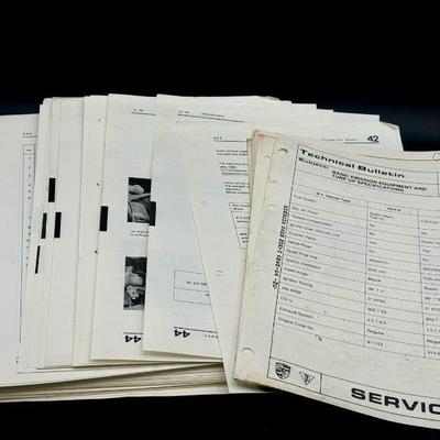 Porsche Service Paperwork Mystery Lot #2
