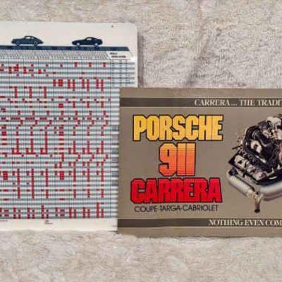 Two Porsche Dealer Hangables
