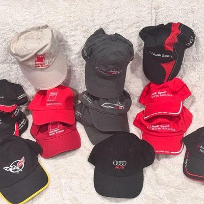 Stack Of Dealer Rimmed Hats

