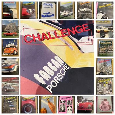 (31) Vintage Challenge Magazines feat. Porsche 1981-1990
