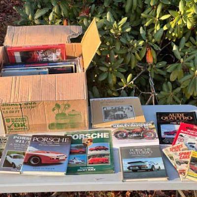 Porsche And Car Books Box Lot #2
