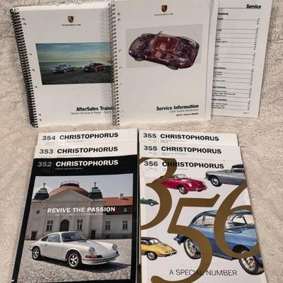 Porsche 911 Service Information And (6) Magazines
