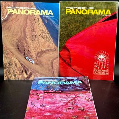 (3) 1996 Porsche Panorama Magazines-September, January & October
