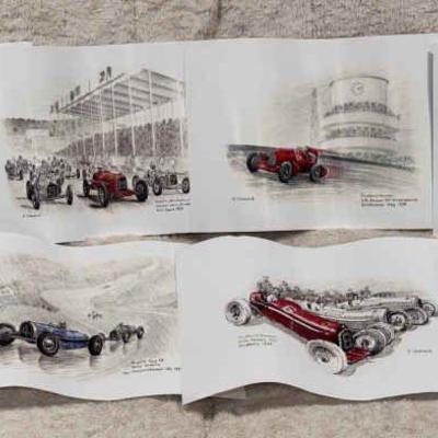 (8) P Chenard 1934 Poster Prints

