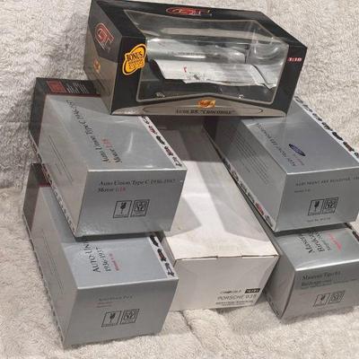 (6) Larger Model Car Boxes
