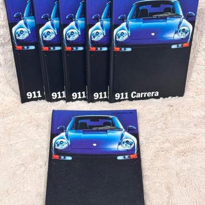 (6) 911 Carrera Sales Booklets
