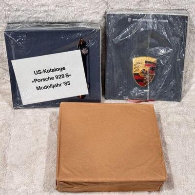 Box Of Porsche Sales Booklets
