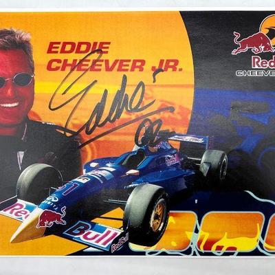 Autographed 11” Eddie Cheever Junior
