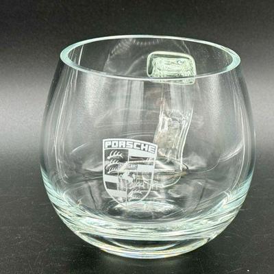 Clear Glass Porsche Mug
