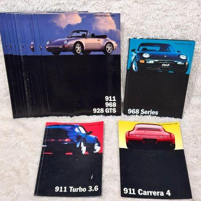 Porsche 911 Turbo 3.6 & Carrera 4 & 911 968 & 928 GTS Booklets
