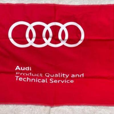 4’ Wide Red Audi Tapestry #1

