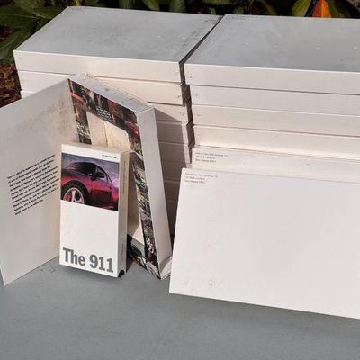 Porsche 911 Promotional VHS Stack
