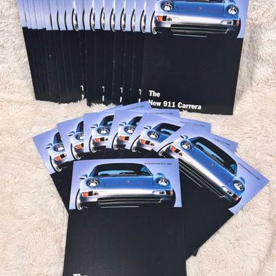 Porsche New 911 Carrera Sales Brochures
