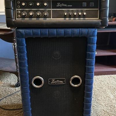 Lot 6 | Kustom 250 Amplifier & Kustom Speaker
