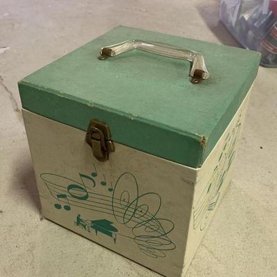 Lot 138 | Vintage Carboard 45 Storage Box With Contents
