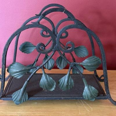 Lot 112 | Vintage Cast Iron Magazine Rack
