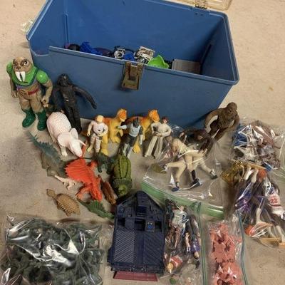 Lot 167 | Various Vintage Star Wars, Dinosaur, & Toy Lot
