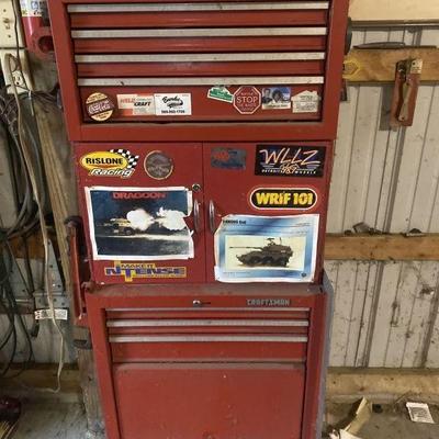 Lot 213 | Craftsman Toolbox & Contents
