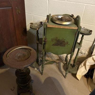 Lot 152 | Vintage Floor Stand Ashtrays

