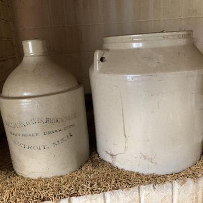 Lot 111 | Vintage Stoneware Crocks
