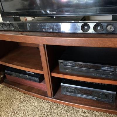 Lot 126 | Sony Stereo Receiver, CD & Blu Ray, & LG Soundbar
