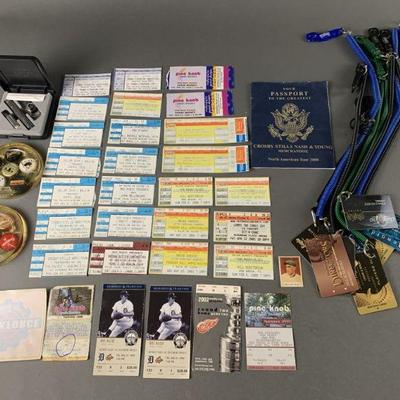 Lot 38 | Concert Tickets, Coasters, Casino Cards & More
