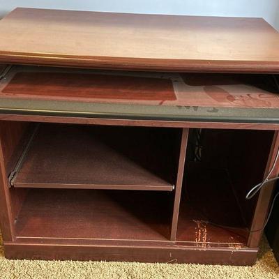 Lot 13 | Wood Computer Desk
