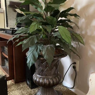 Lot 67 | Large Faux Potted Plant in Planter
