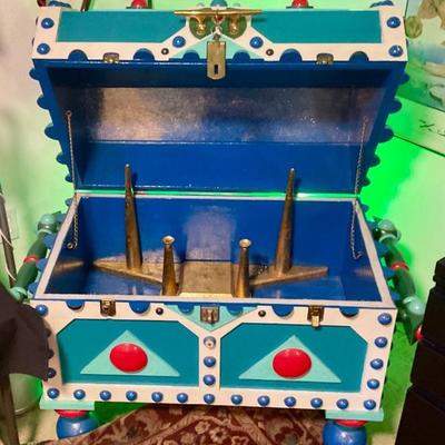 Treasure chest hand crafted