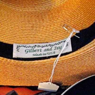 Vintage Hat with Designer Label