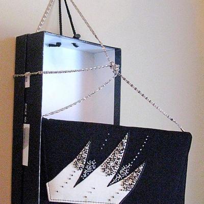 Designer Suit / Hat and Matching Clutch 
