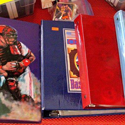 Notebooks with Sports Cards