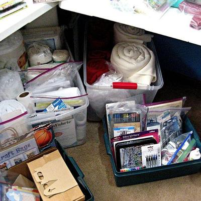 Scrapbooking and Sewing Supplies