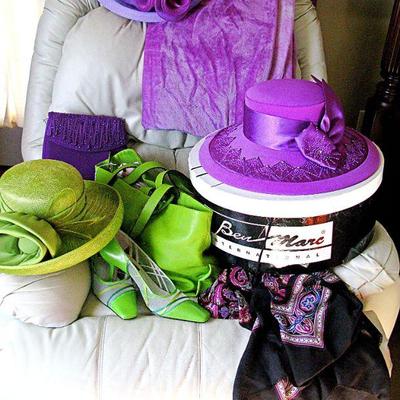Derby Hats Some Vintage with Original Boxes