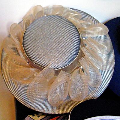 Vintage Hat with Designer Label