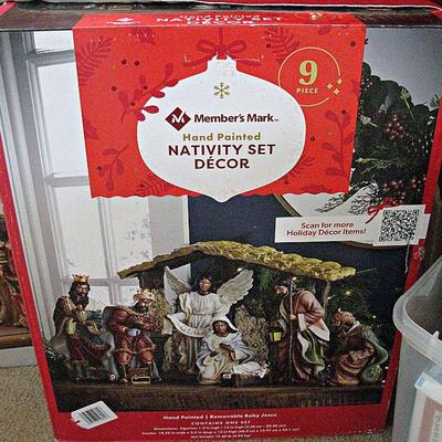 New in Box Nativity Set 