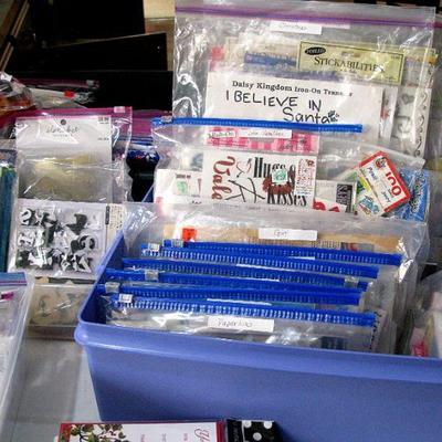 Scrapbooking and Sewing Supplies