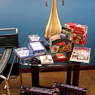 Mid Century Side Table / Board and Card Games