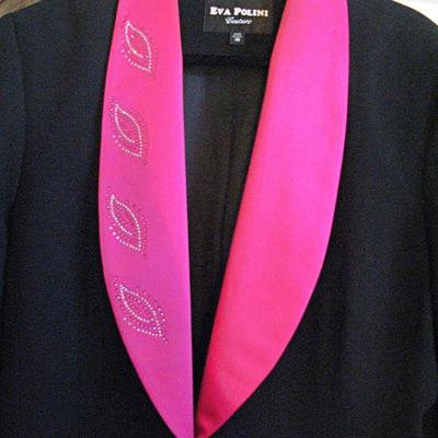Designer Hat with Matching Blazer Jacket Stunning!!